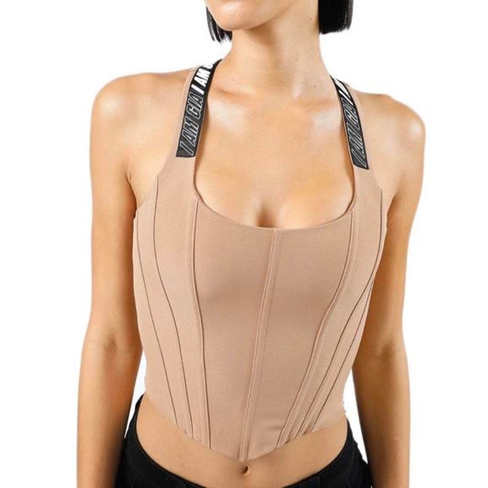 IAMGIA Siobhan Corset Tan - Picture 1 of 5